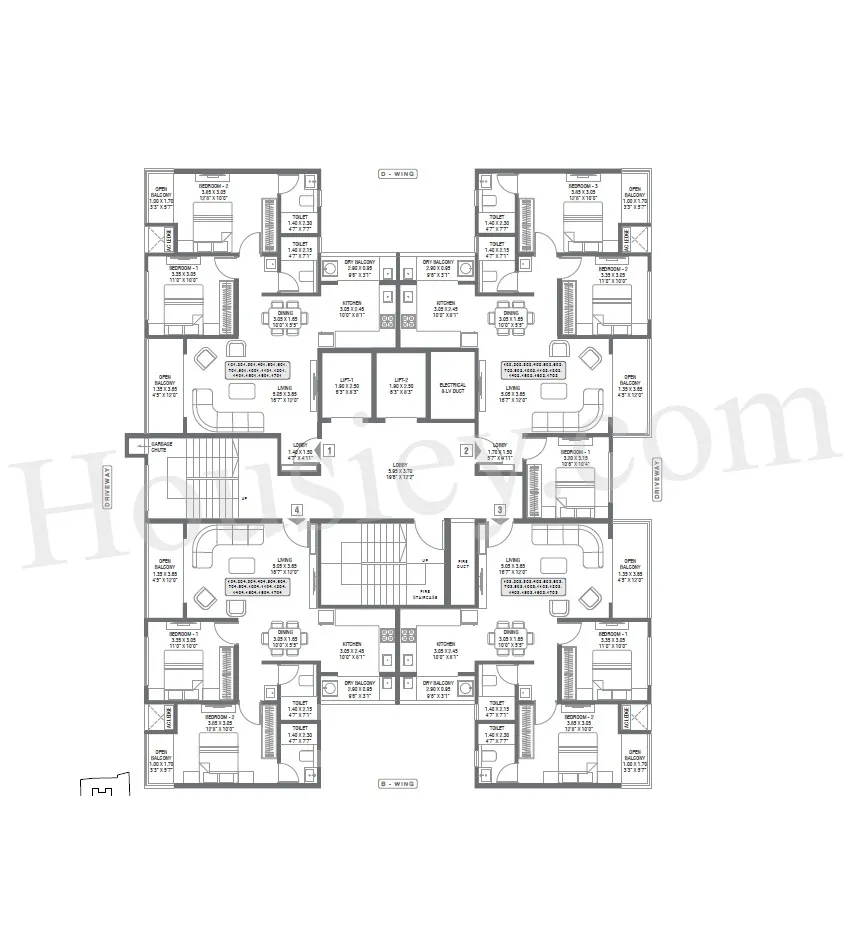 Vaanya Woodsville Phase 4 Floor Plan